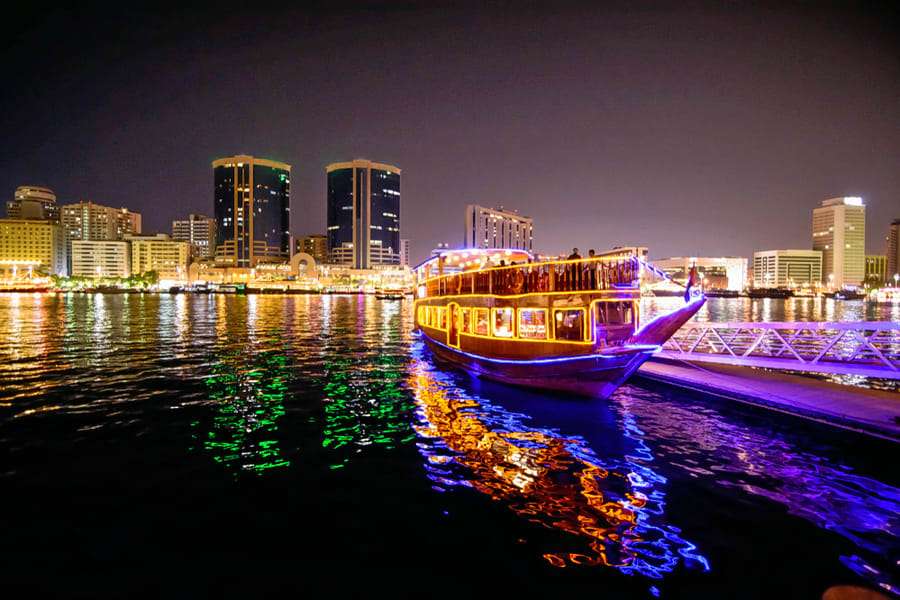 Dubai Creek Dinner Cruise