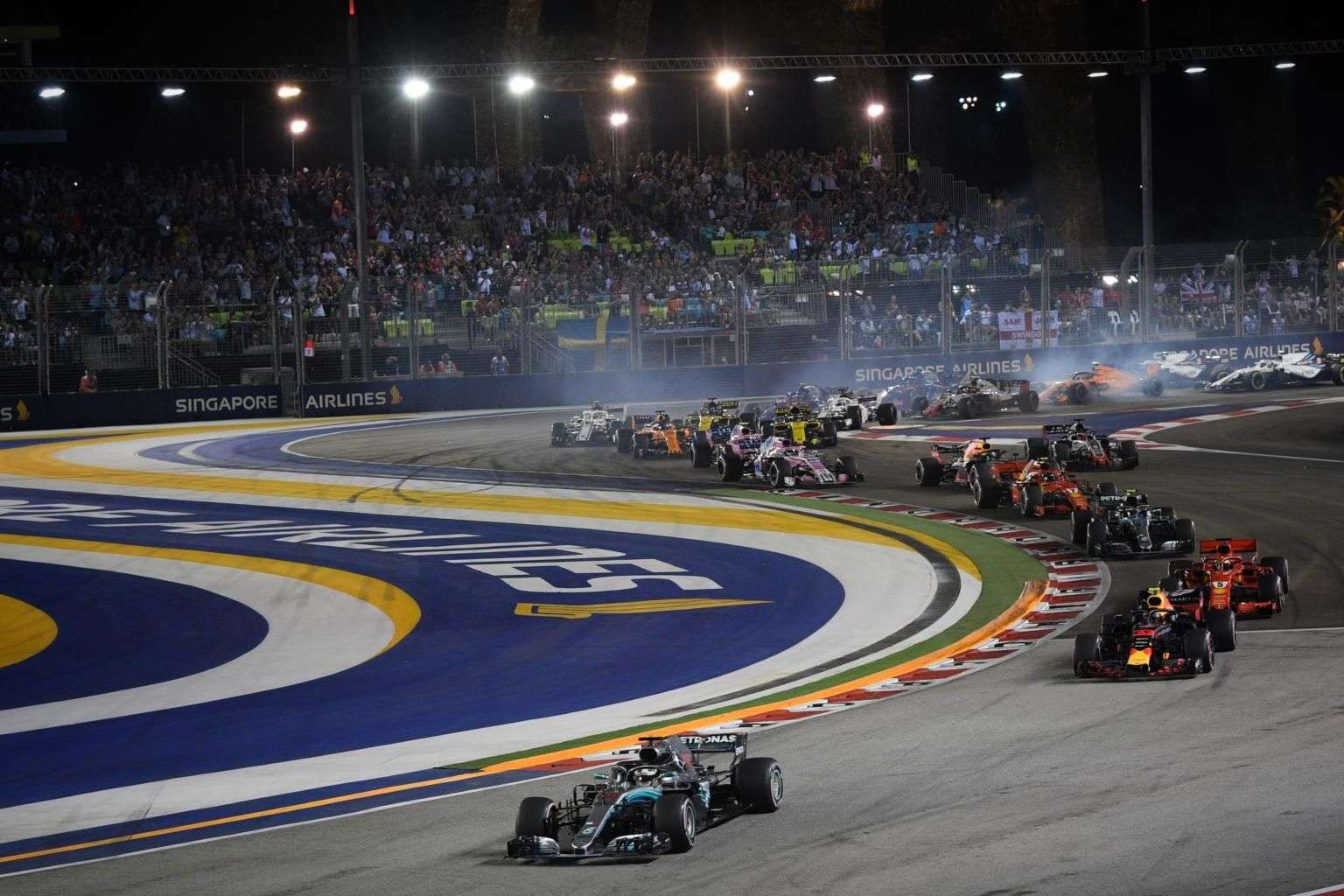  Driving on the F1 Track