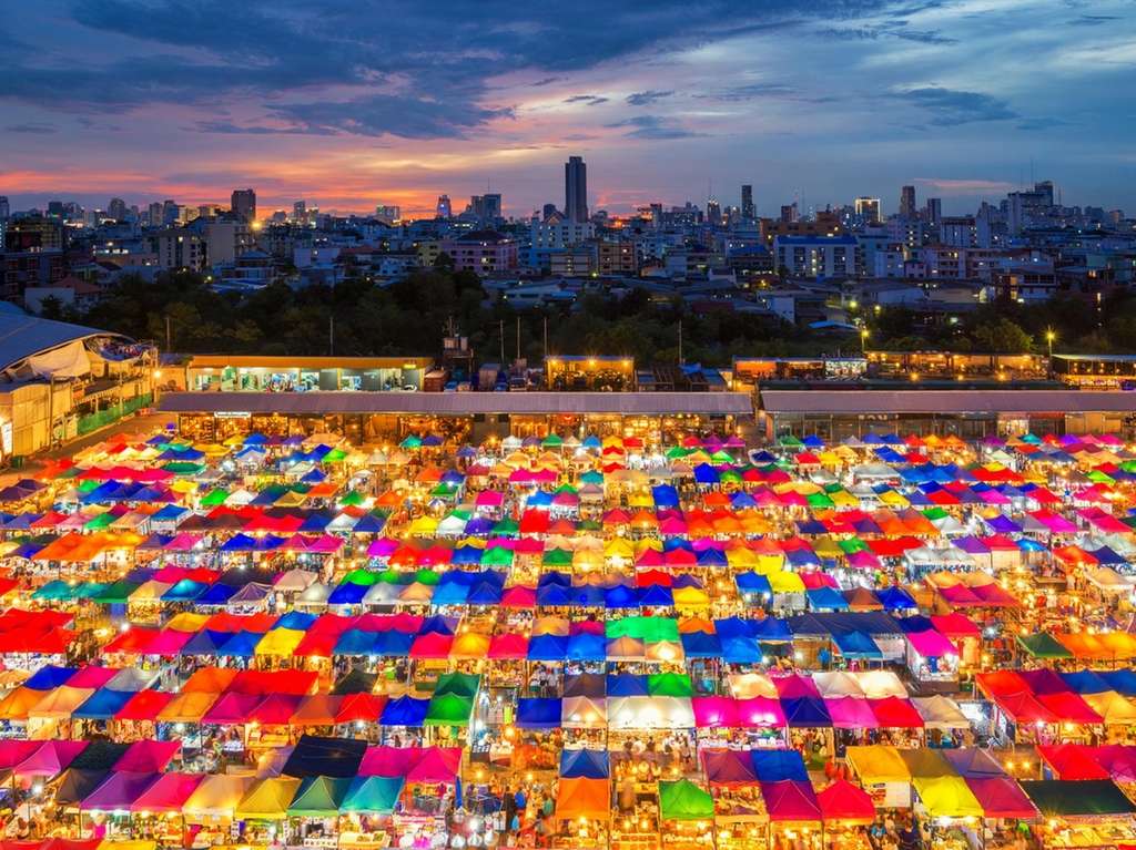 Train Night Market Ratchada