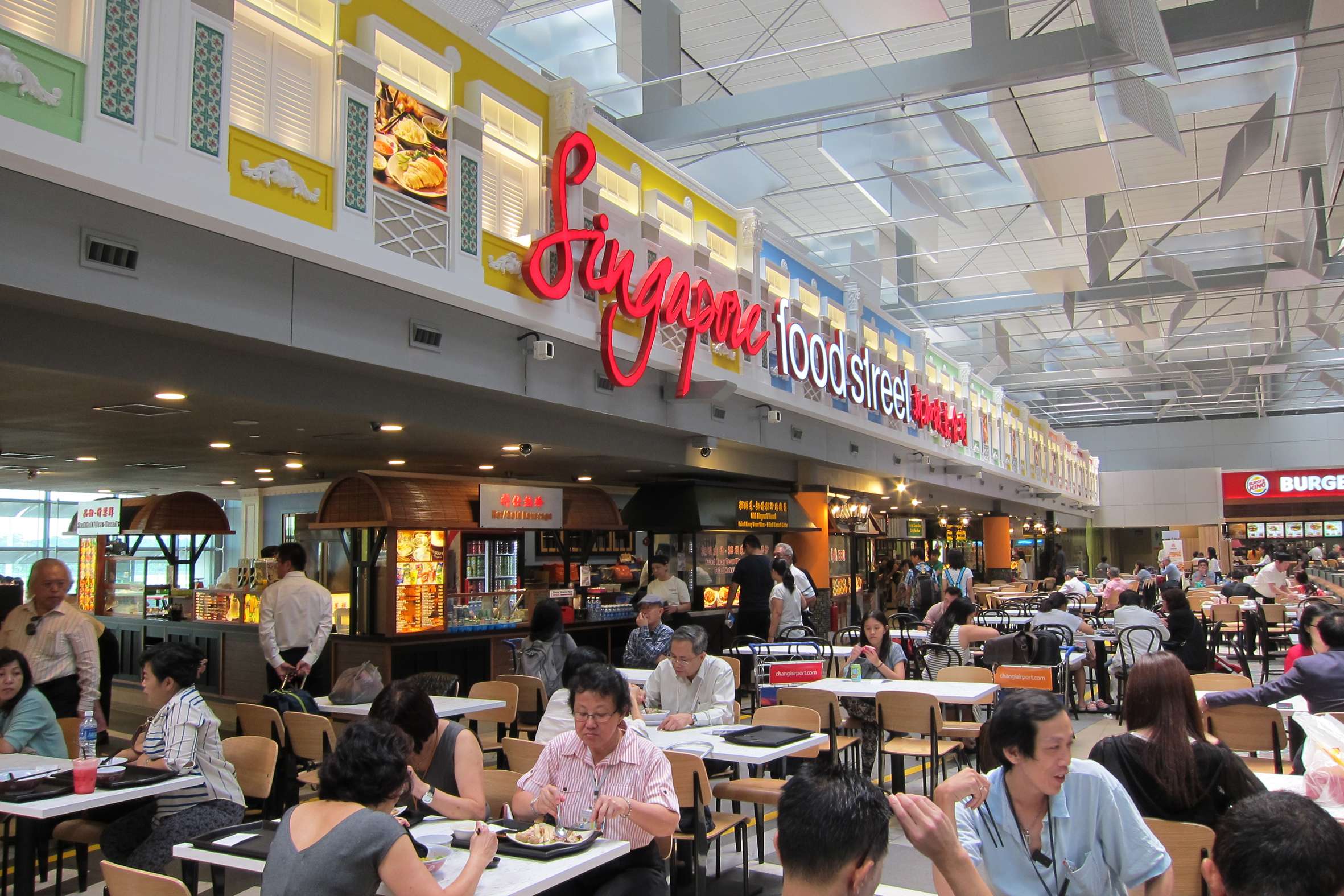Eat at Singapore Street Food Court