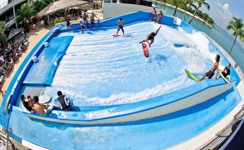 Enjoy Indoor Surfing at Wave House Sentosa