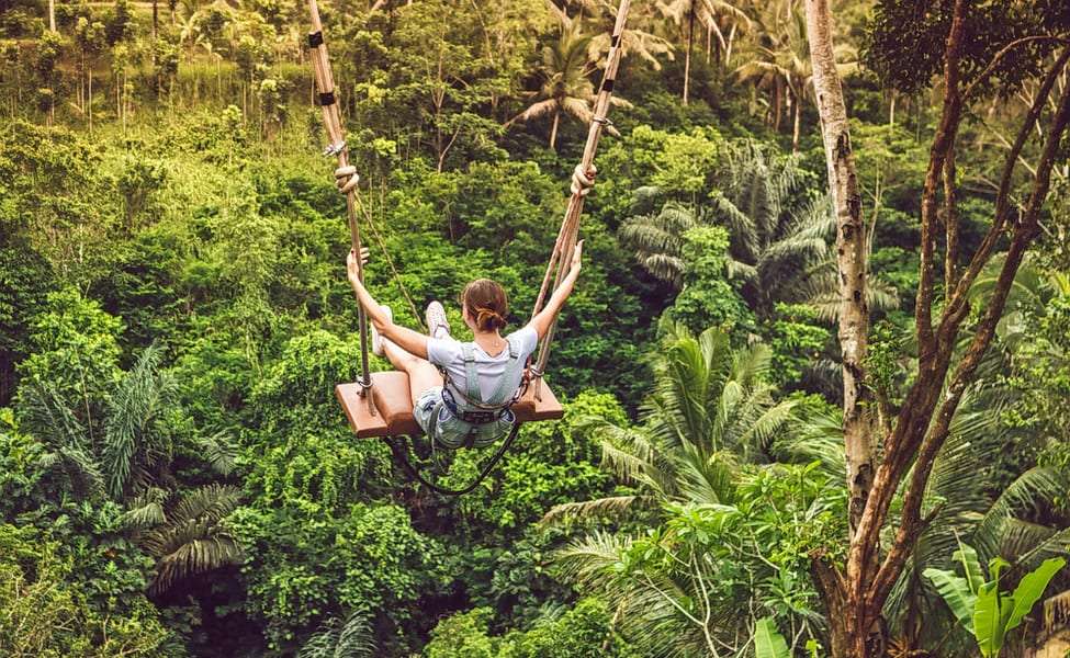 Soar Above the Jungle on the Bali Swing