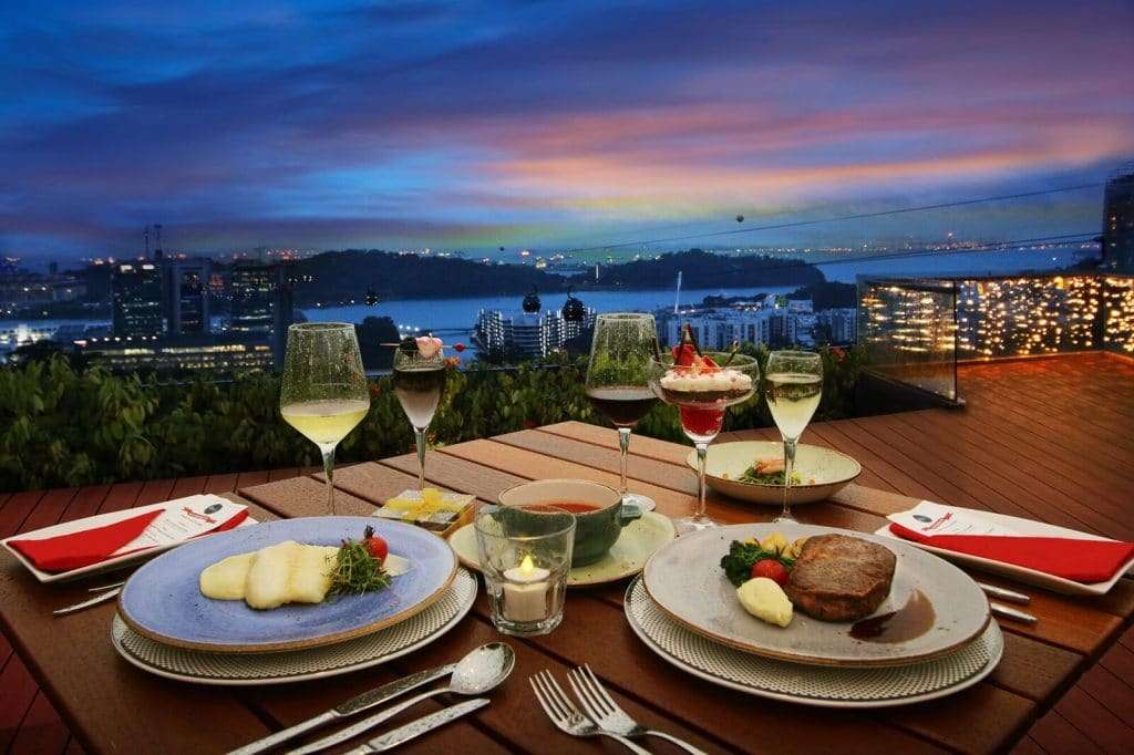 Enjoy Dinner at FABER Peak