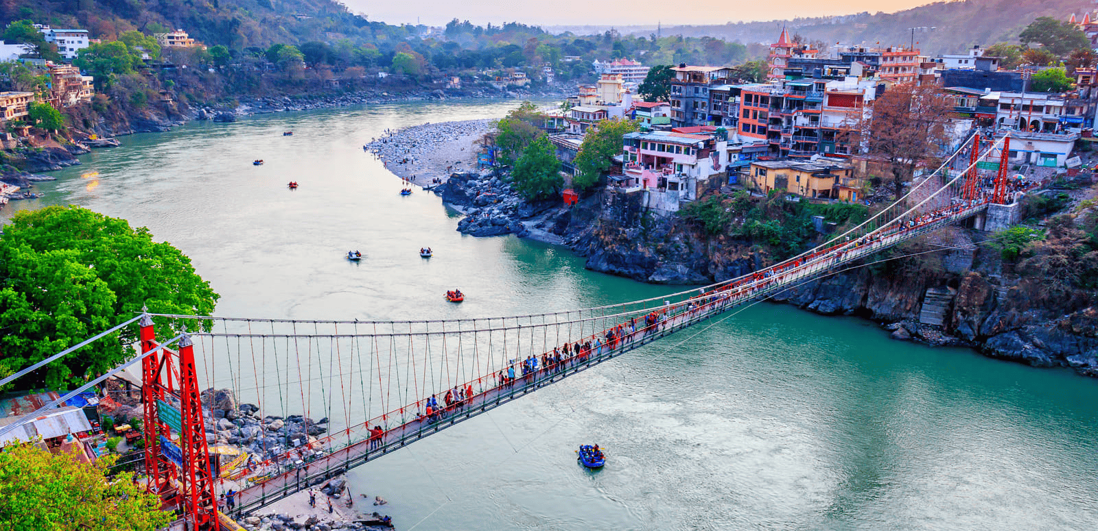 Rishikesh (240 Km from Delhi)