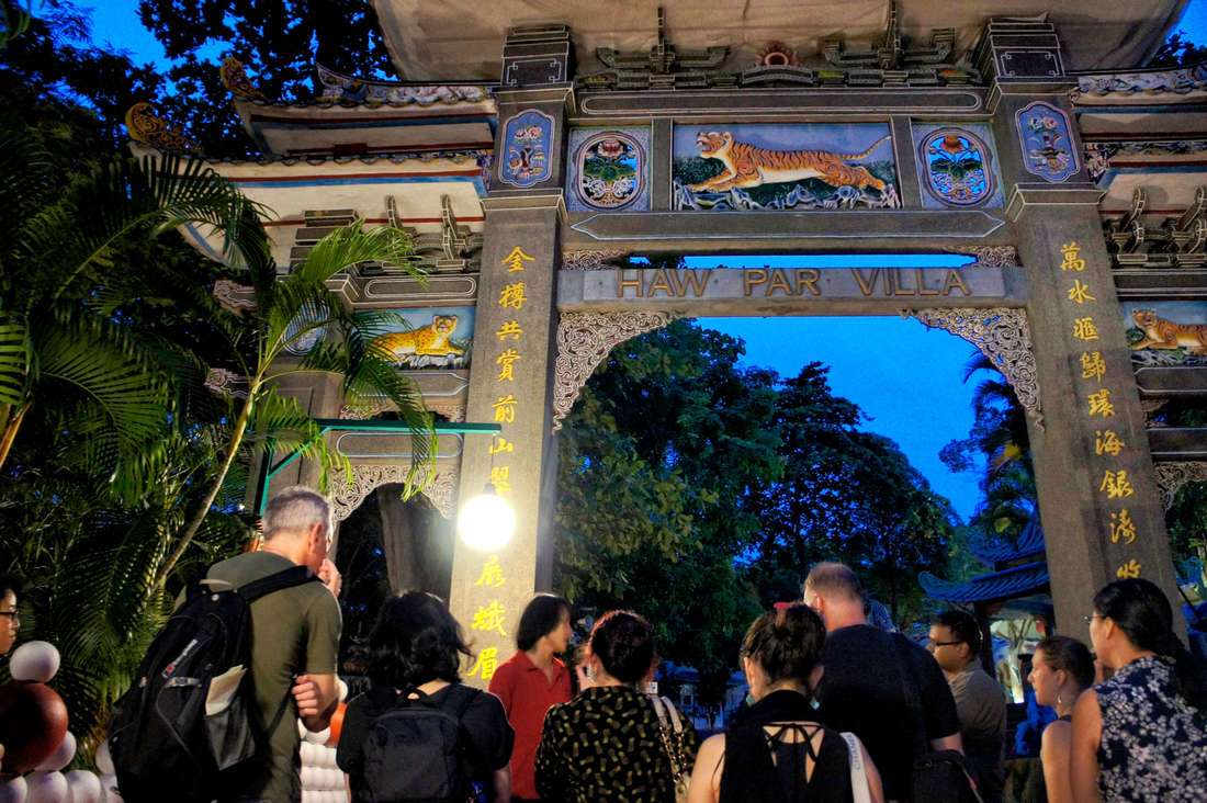 Haw Par Villa Twilight Walking Experience