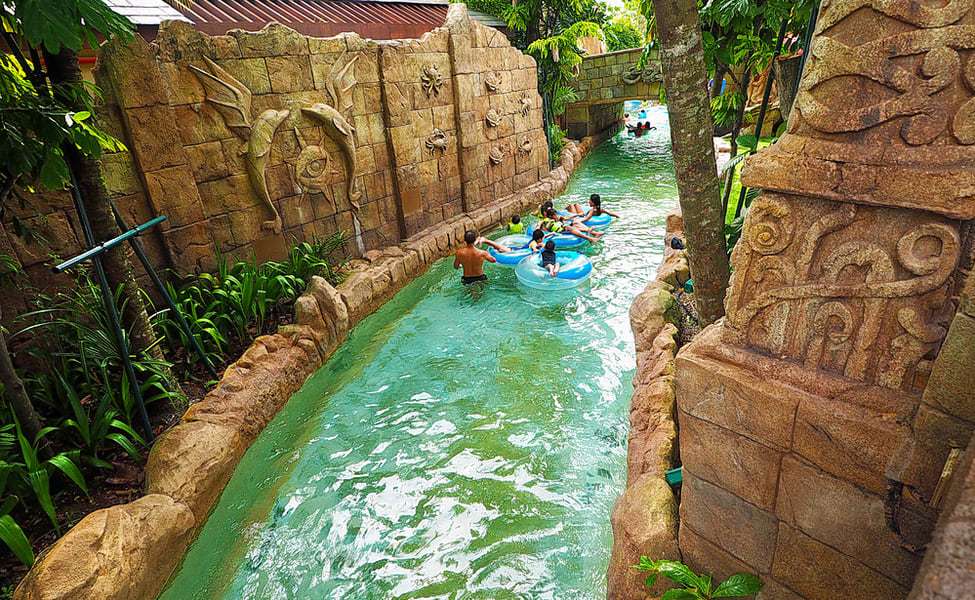 Enjoy at Adventure Cove Waterpark