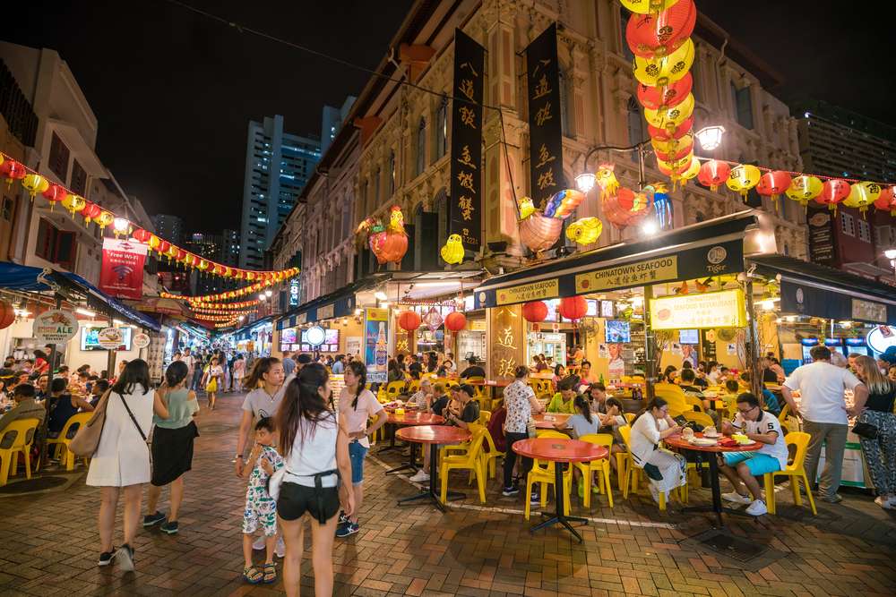 Explore the Food and Clothes at Chinatown Street Market