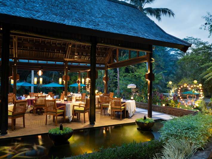 The Swept Away Restaurant Ubud