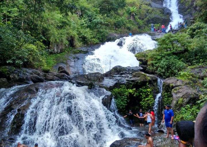 Meenmutty Falls, Wayanad (672 km from Bangalore)