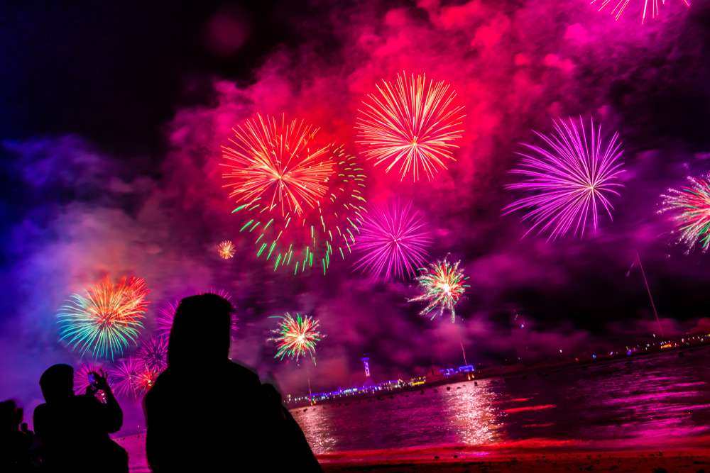 Abu Dhabi Corniche Fireworks