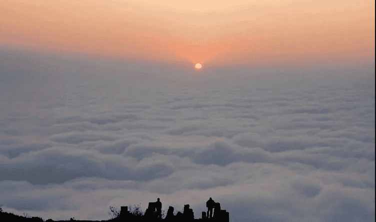 Skandagiri - 60 km from Bangalore