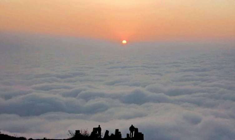 Skandagiri - 60 km from Bangalore