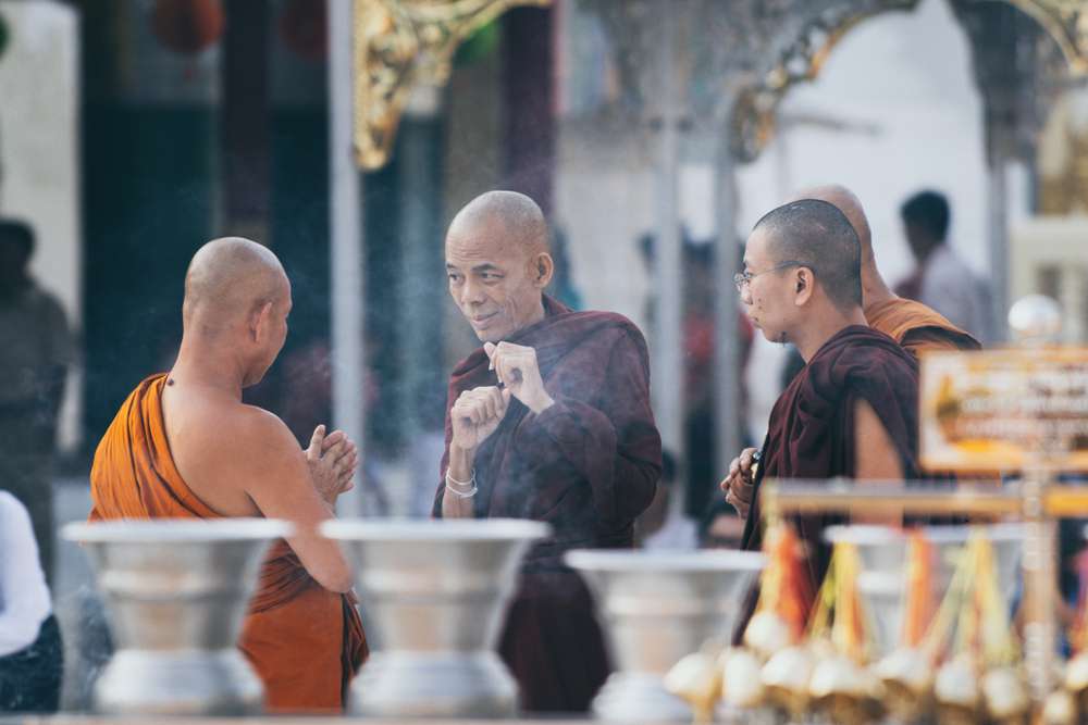 Chat with the Monks
