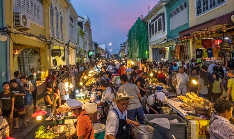 Take a Walking Tour of the Phuket Street