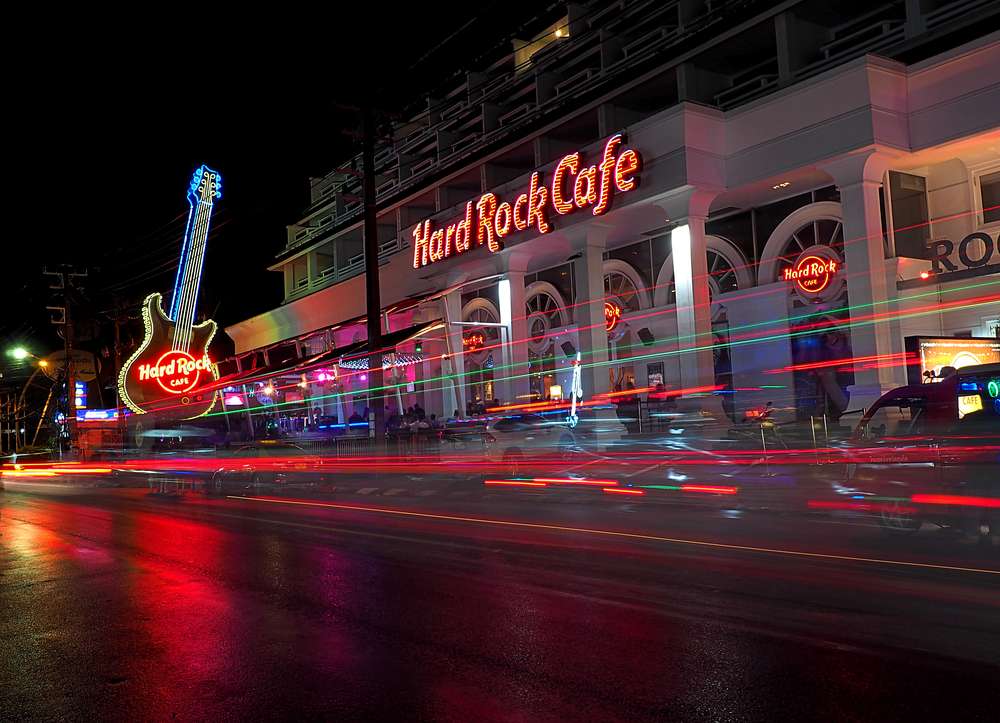 Experience the Nightlife at Hard Rock Cafe Phuket