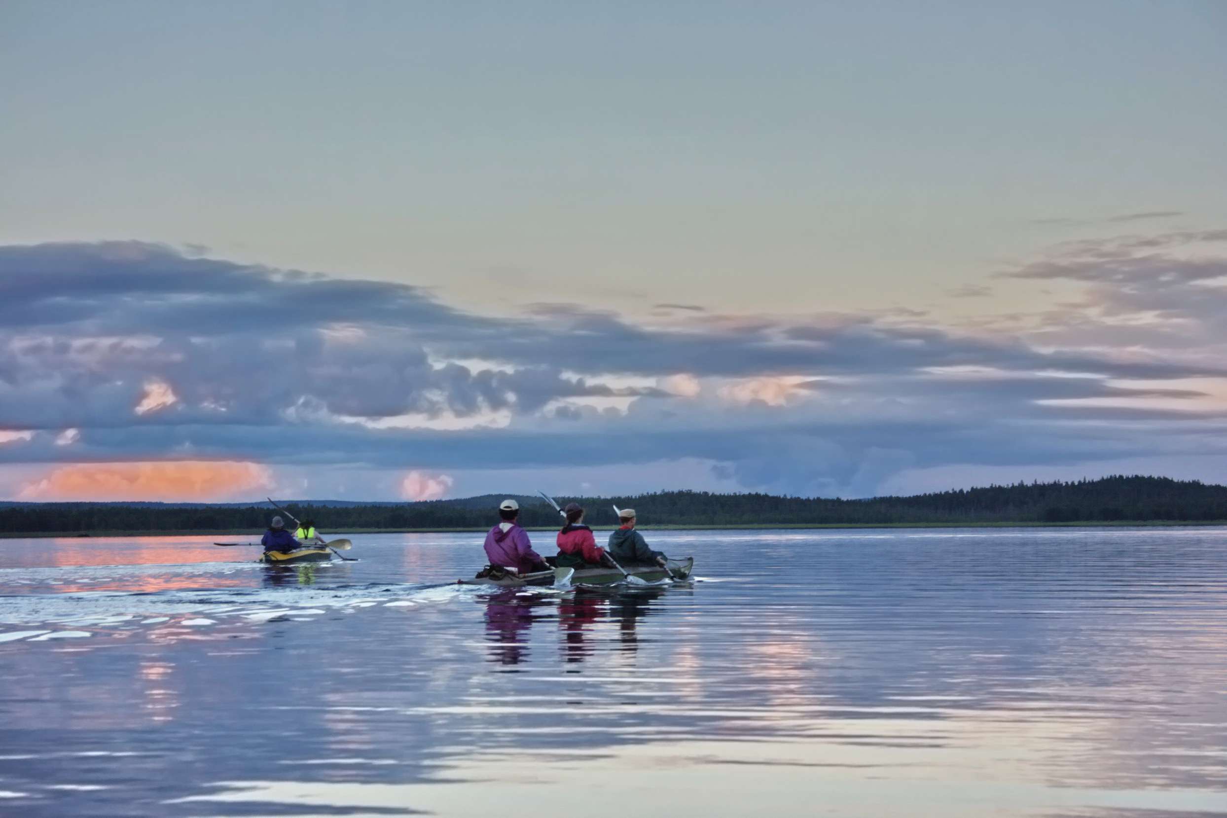 Night Paddle at Cheung Chau Island, Hong Kong