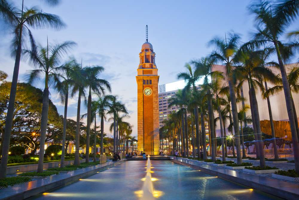 Catch The Bell Chime At The Former KCR Clock Tower At Sunset