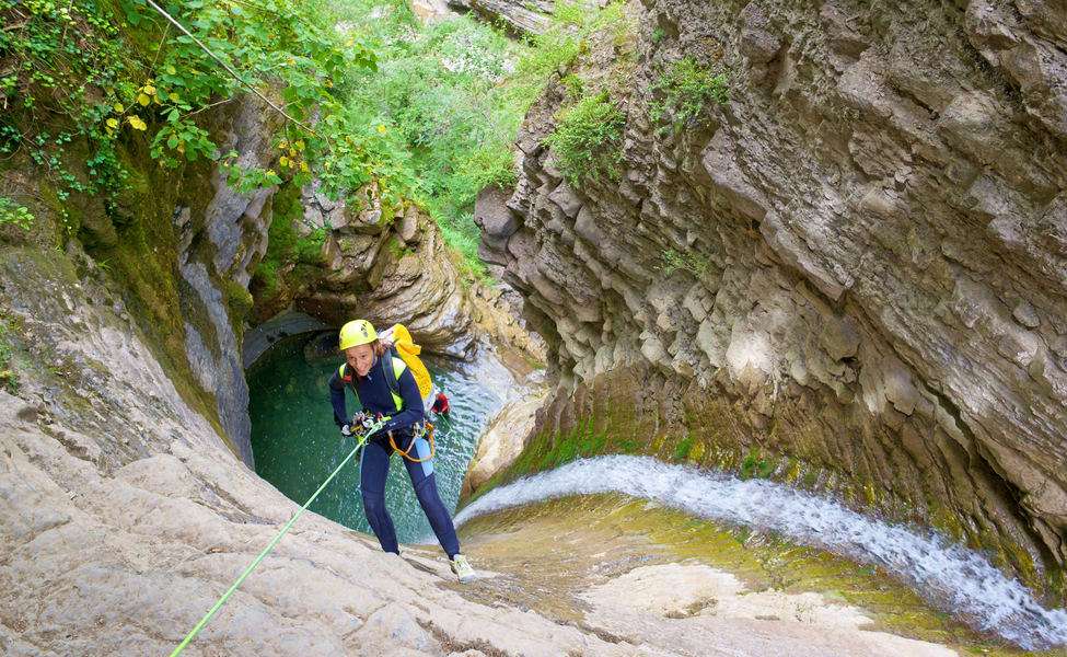 Canyoning In Ping Nam Stream
