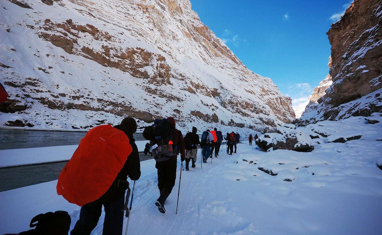 Heading for Trekking to Gyalpo