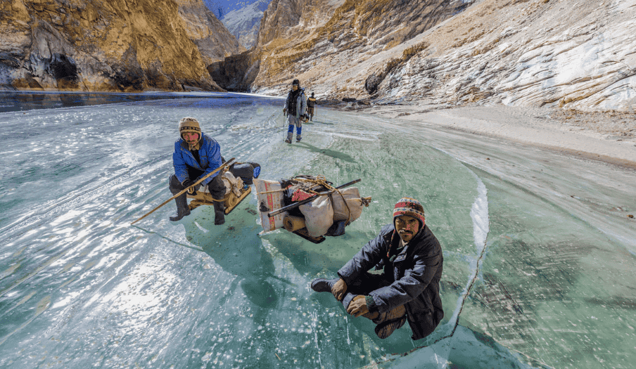Welcome to Cold Freezing Zanskar River