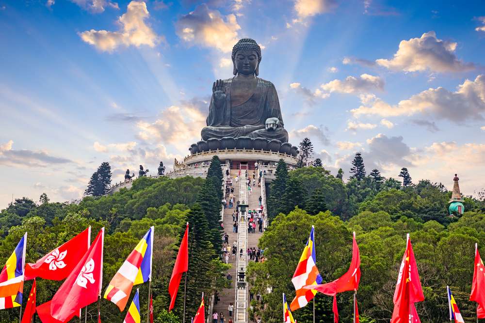 Visit the Tian Tan Buddha