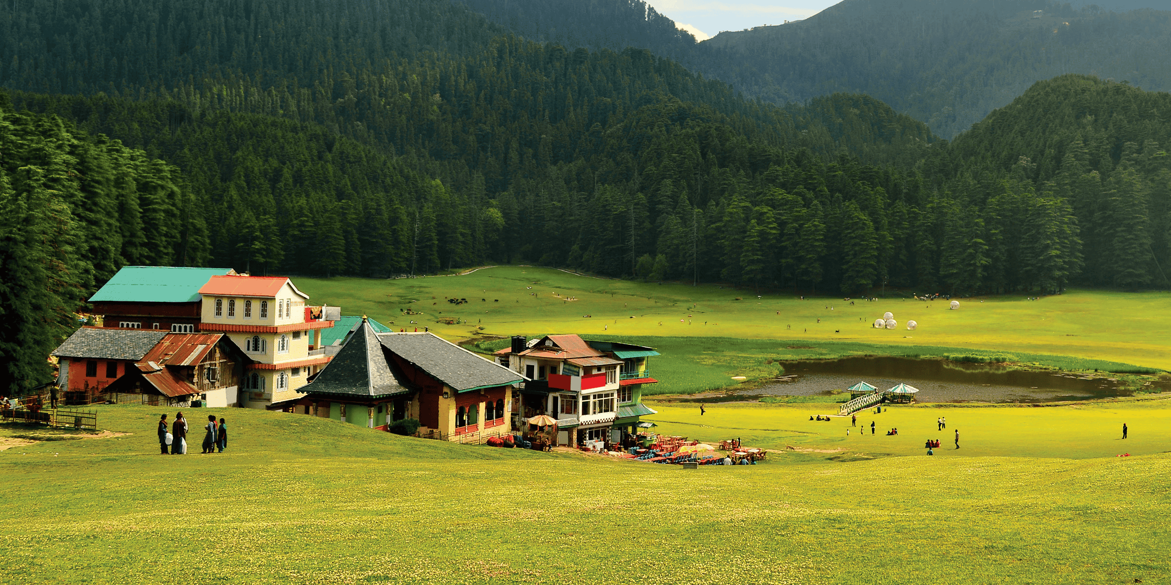 Khajjiar, Himachal Pradesh (845 km from Jaipur)