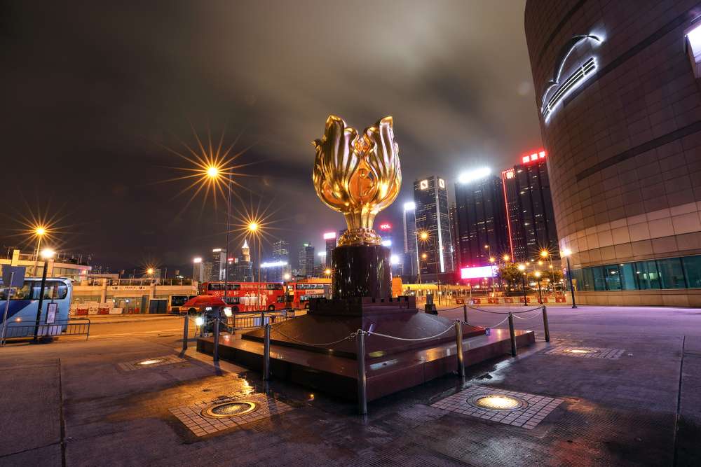 Golden Bauhinia Square in Wan Chai