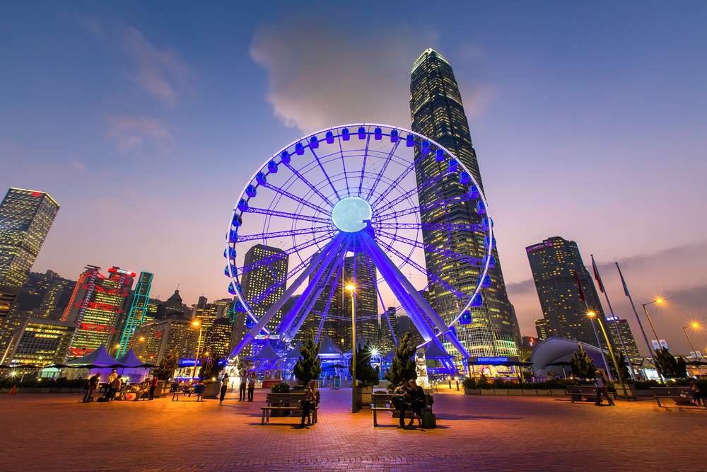Get Stunning Views on Hong Kong Observation Wheel