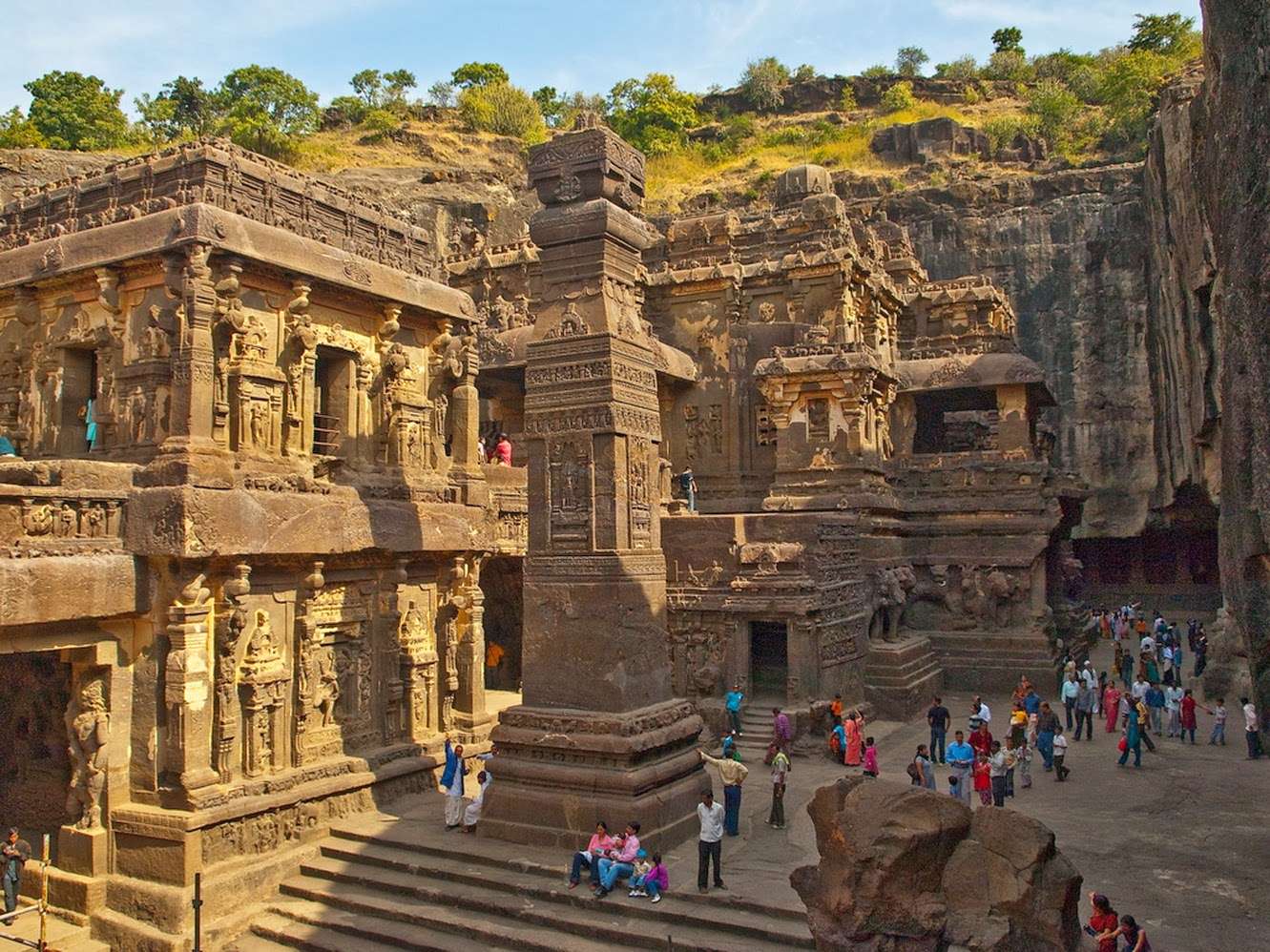 Ajanta and Ellora Caves (257 km from Pune)