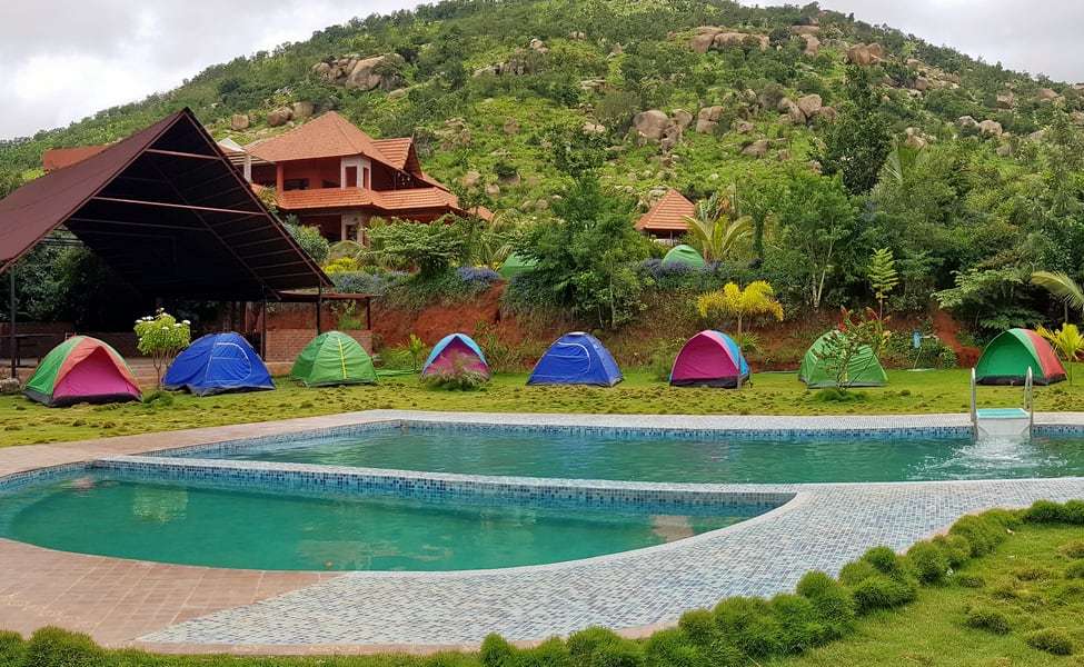 Camping at Nandi Hills
