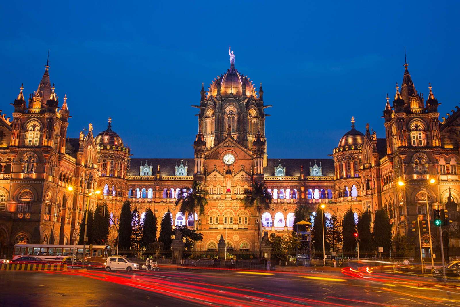Marvel at the Chhatrapati Shivaji Terminus