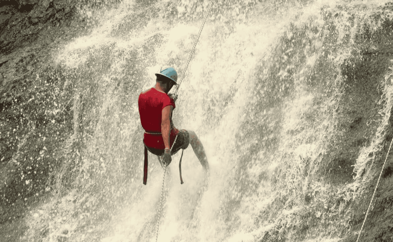 Waterfall Rappelling