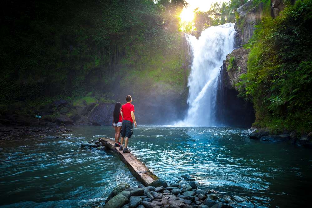 Visit Tegenungan Waterfall