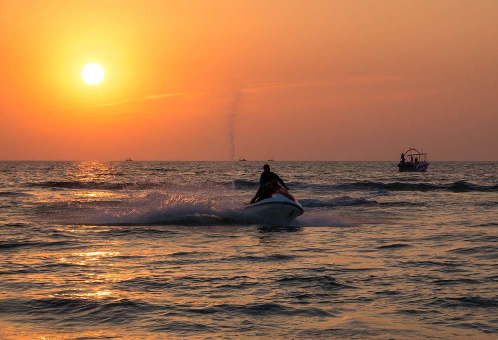 Jet Ski at Alibaug Beach