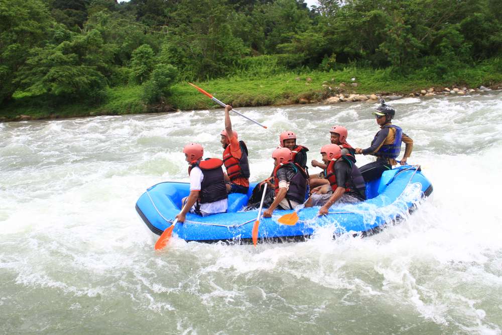 White Water Rafting at Kolad