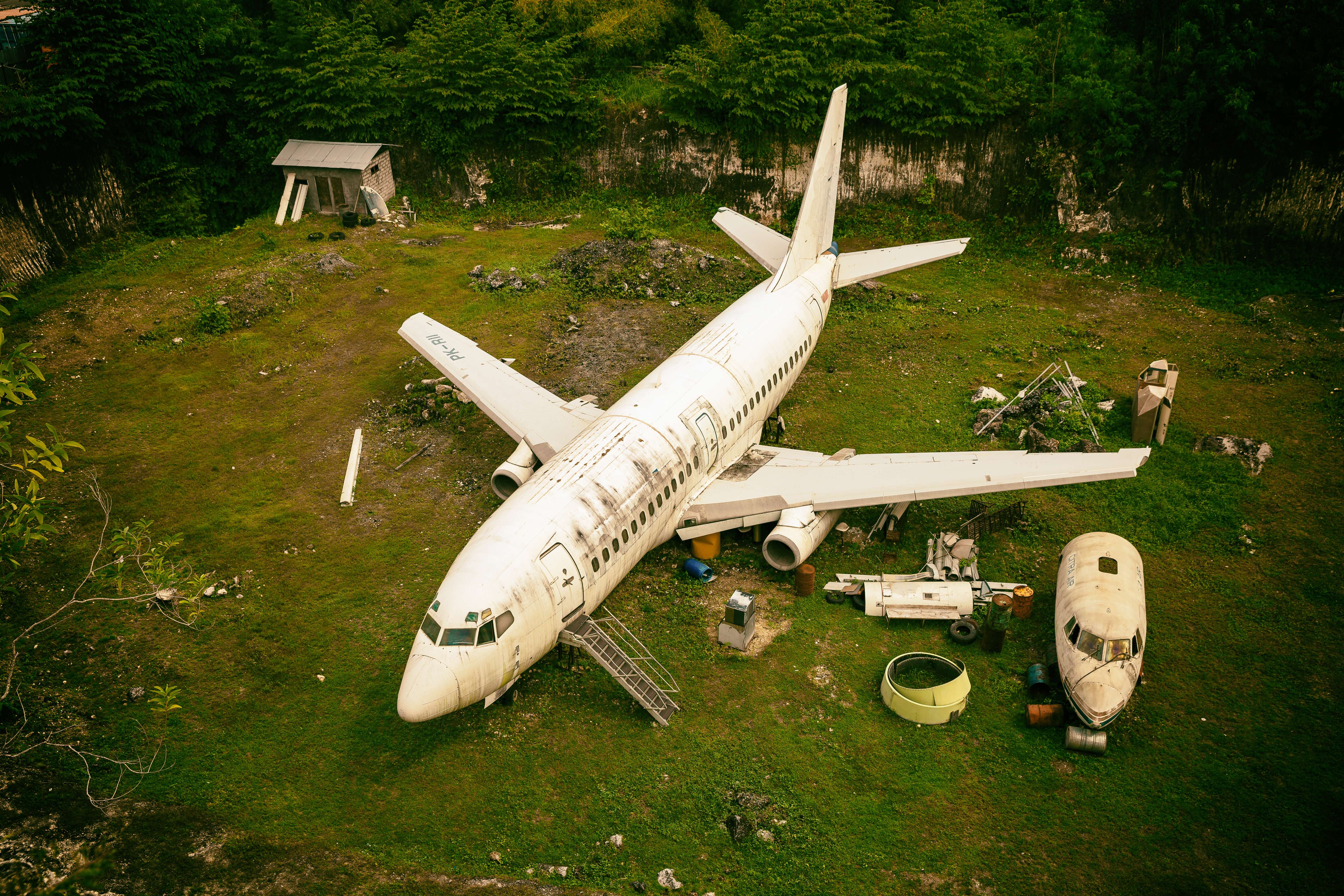 Witness the Abandoned Plane