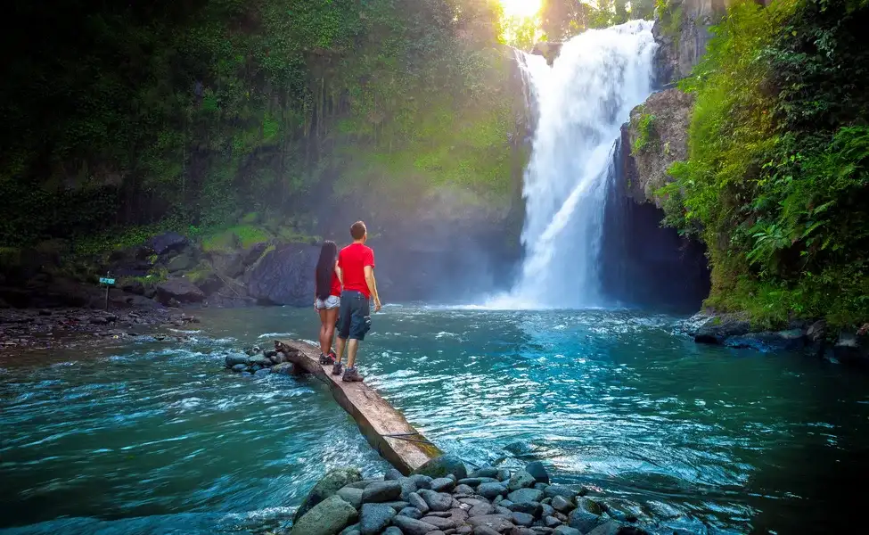 Visit Tegenungan Waterfall