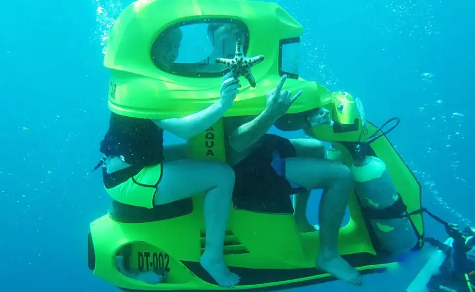 Ride Underwater Scooter