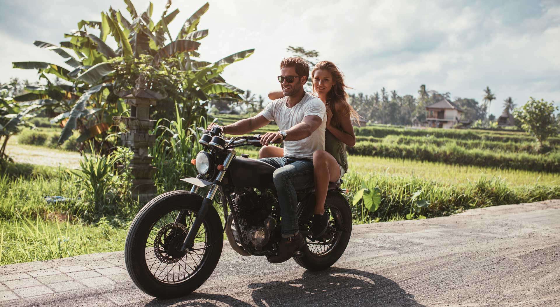 Stroll Along Ubud on a Scooter