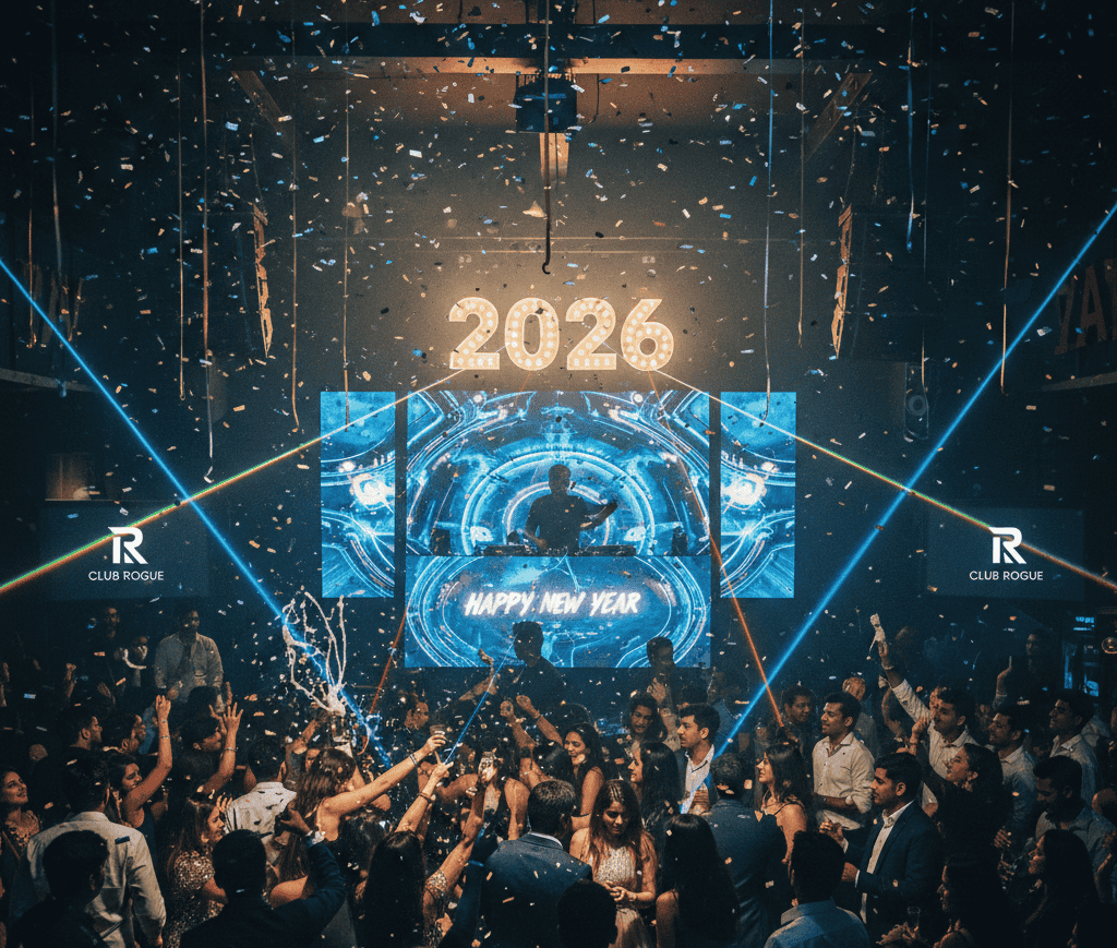 Welcome 2026 With High-Energy Beats At Club Rogue!