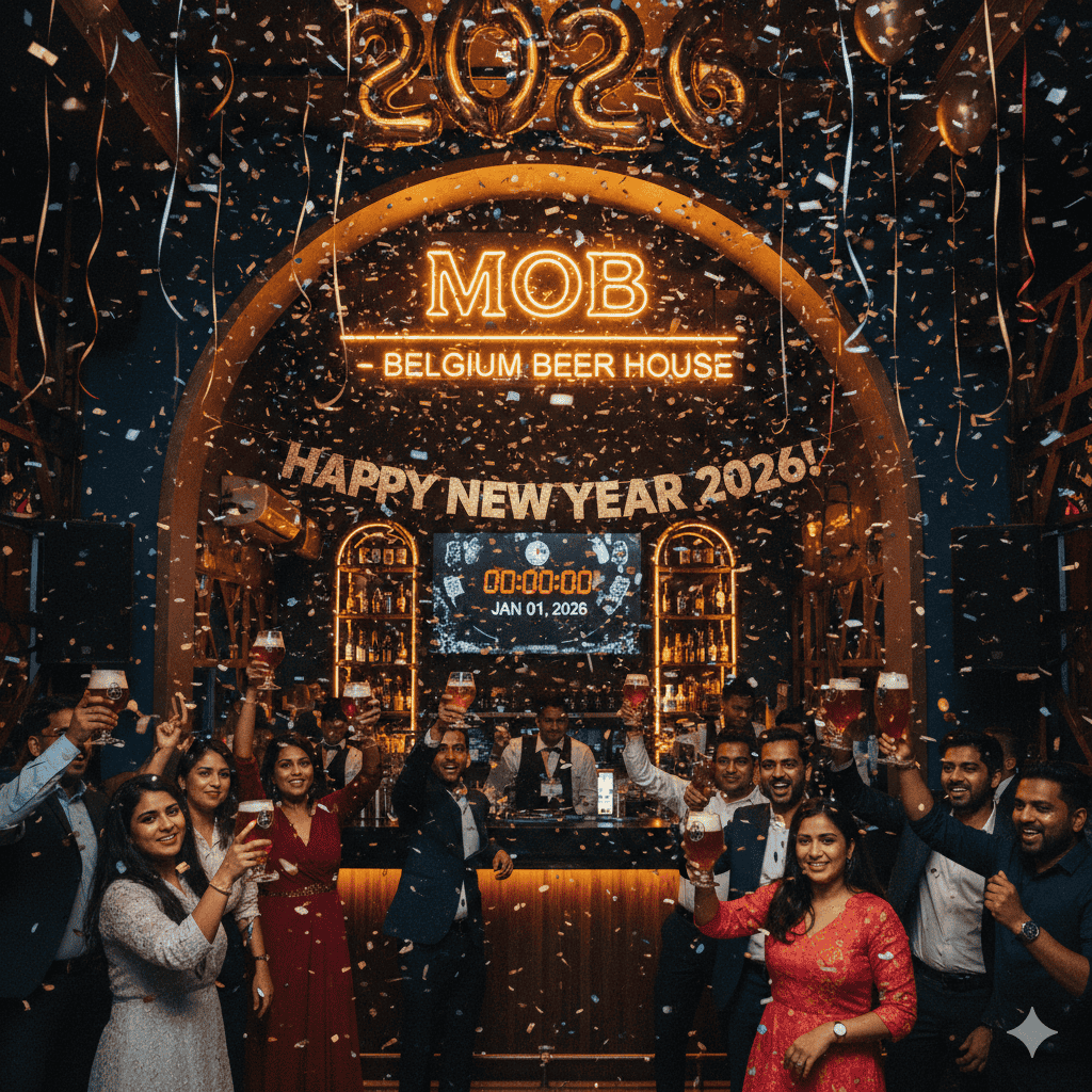 Ring In 2026 With Premium Brews At MOB – Belgium Beer House!