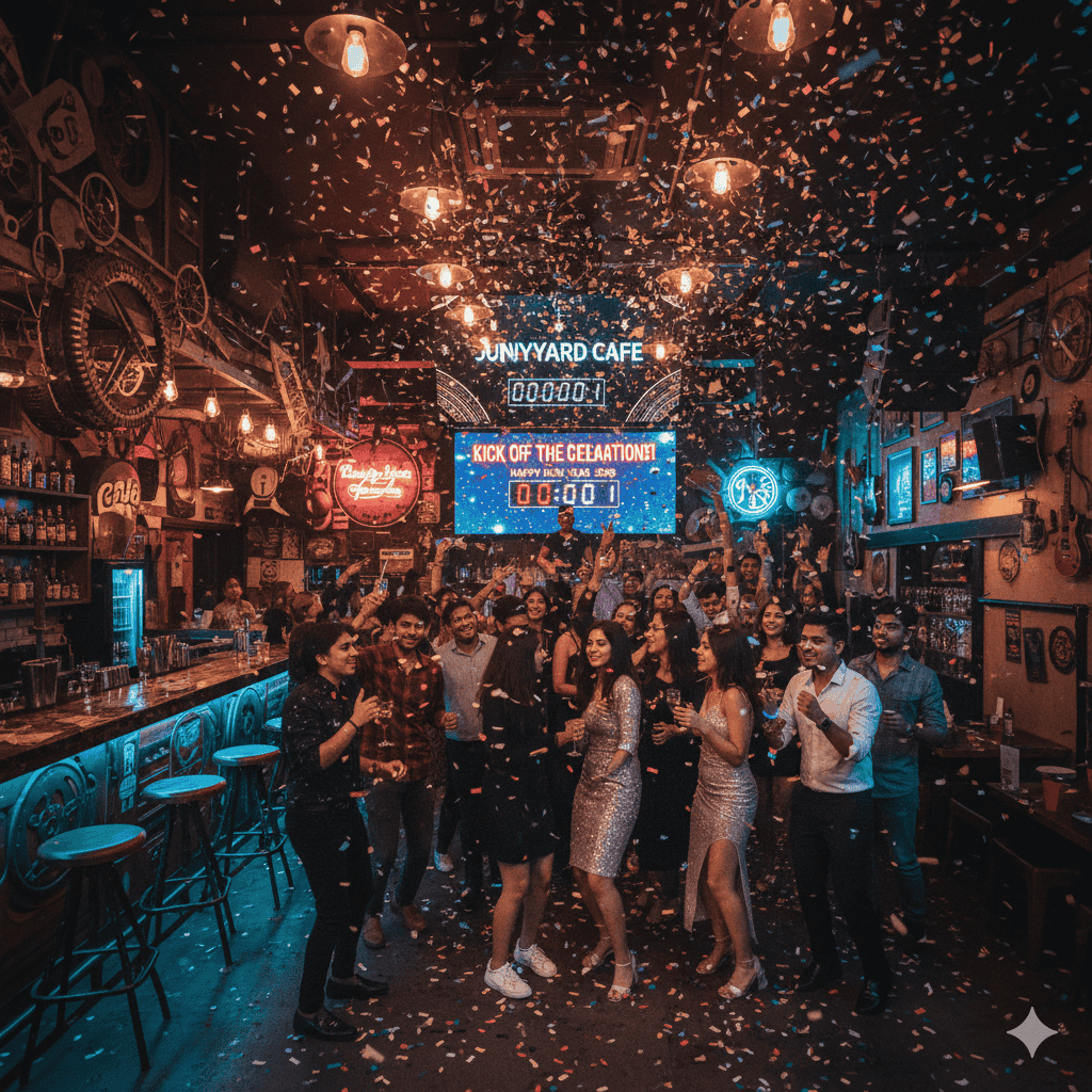 Kick Off The Celebrations At Junkyard Café!