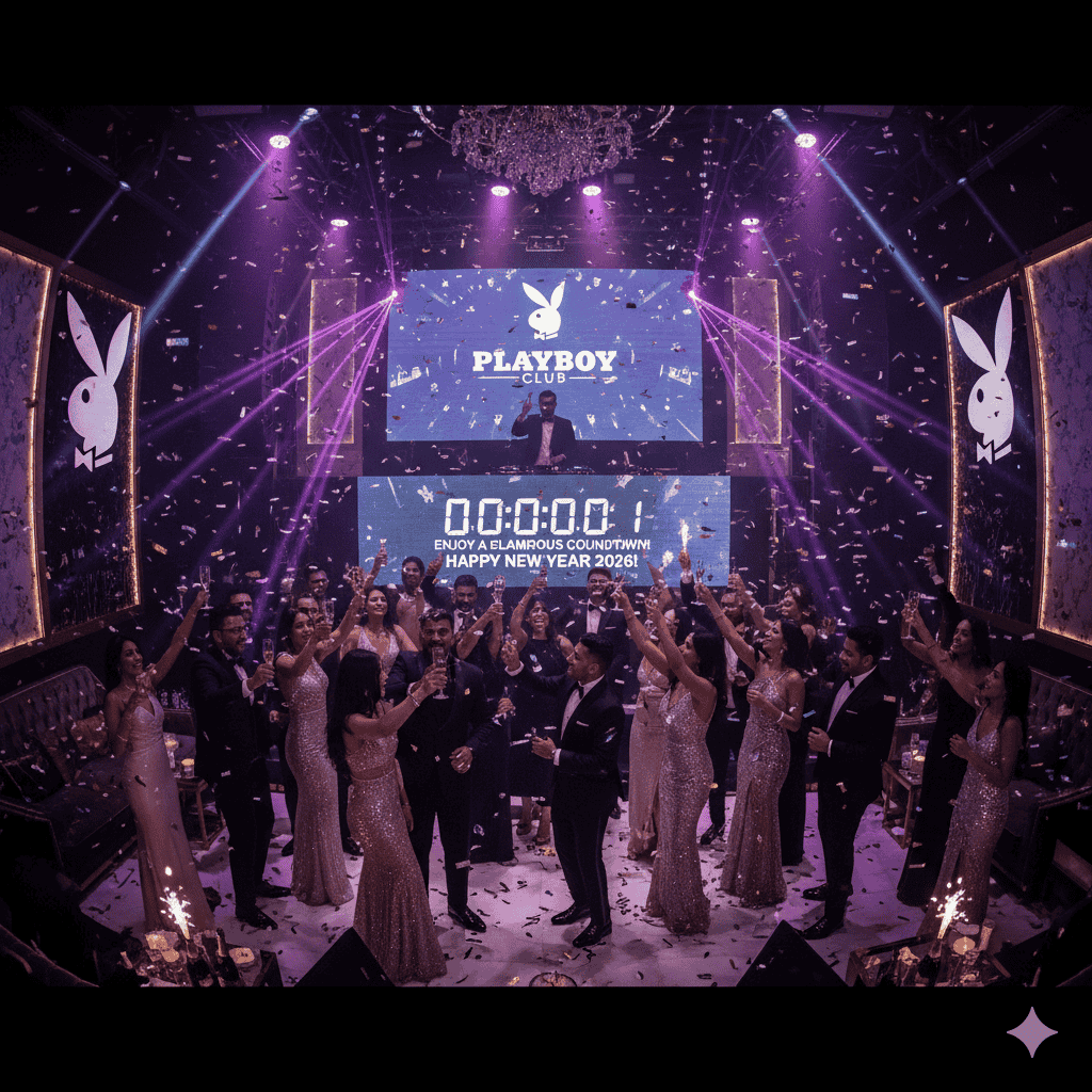 Enjoy A Glamorous Countdown At Playboy Club!