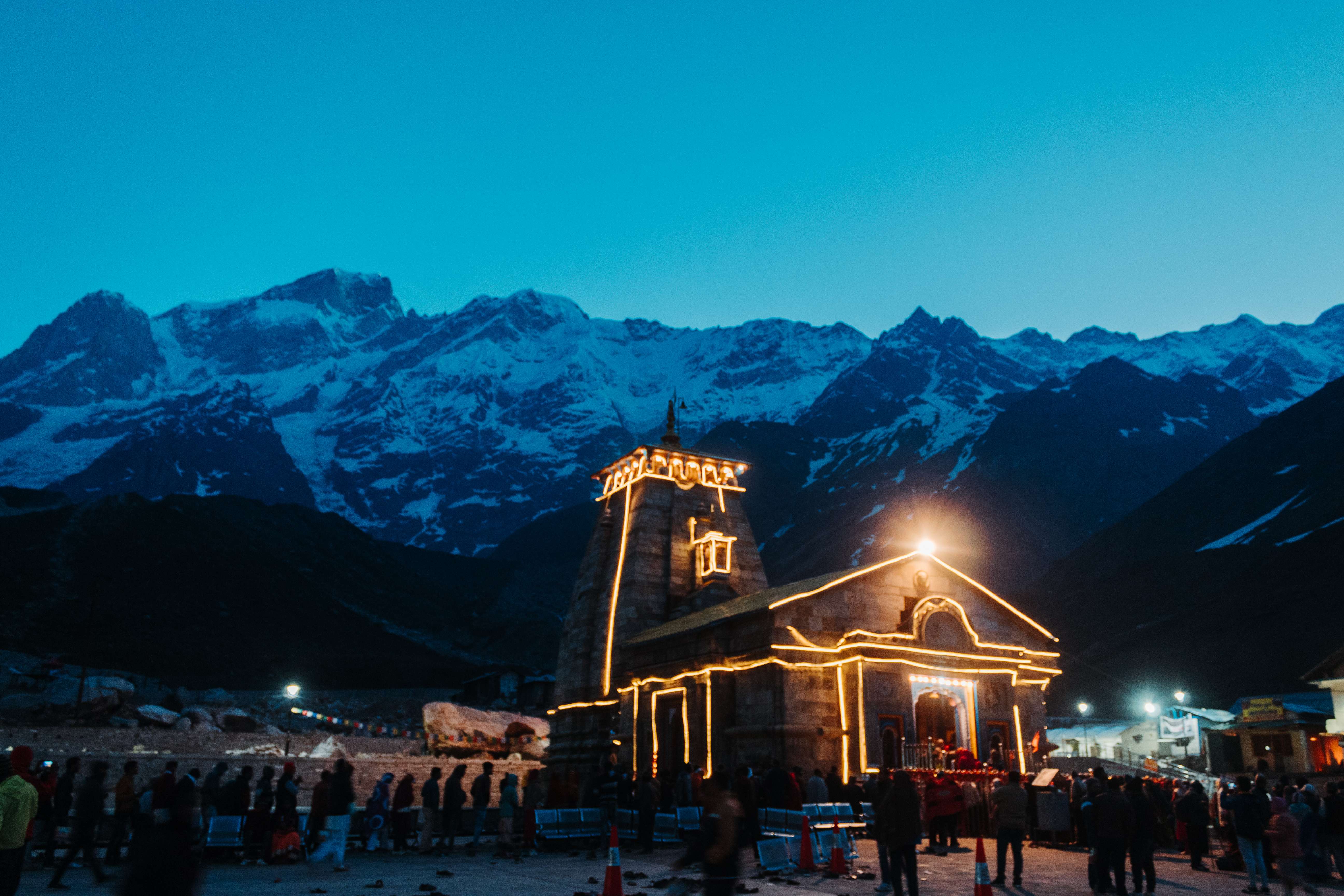 Kedarnath - 295 km from Delhi