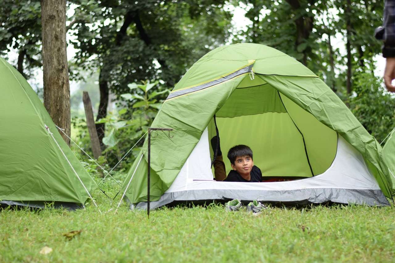 Camping at Ken River, Panna Flat 20% off