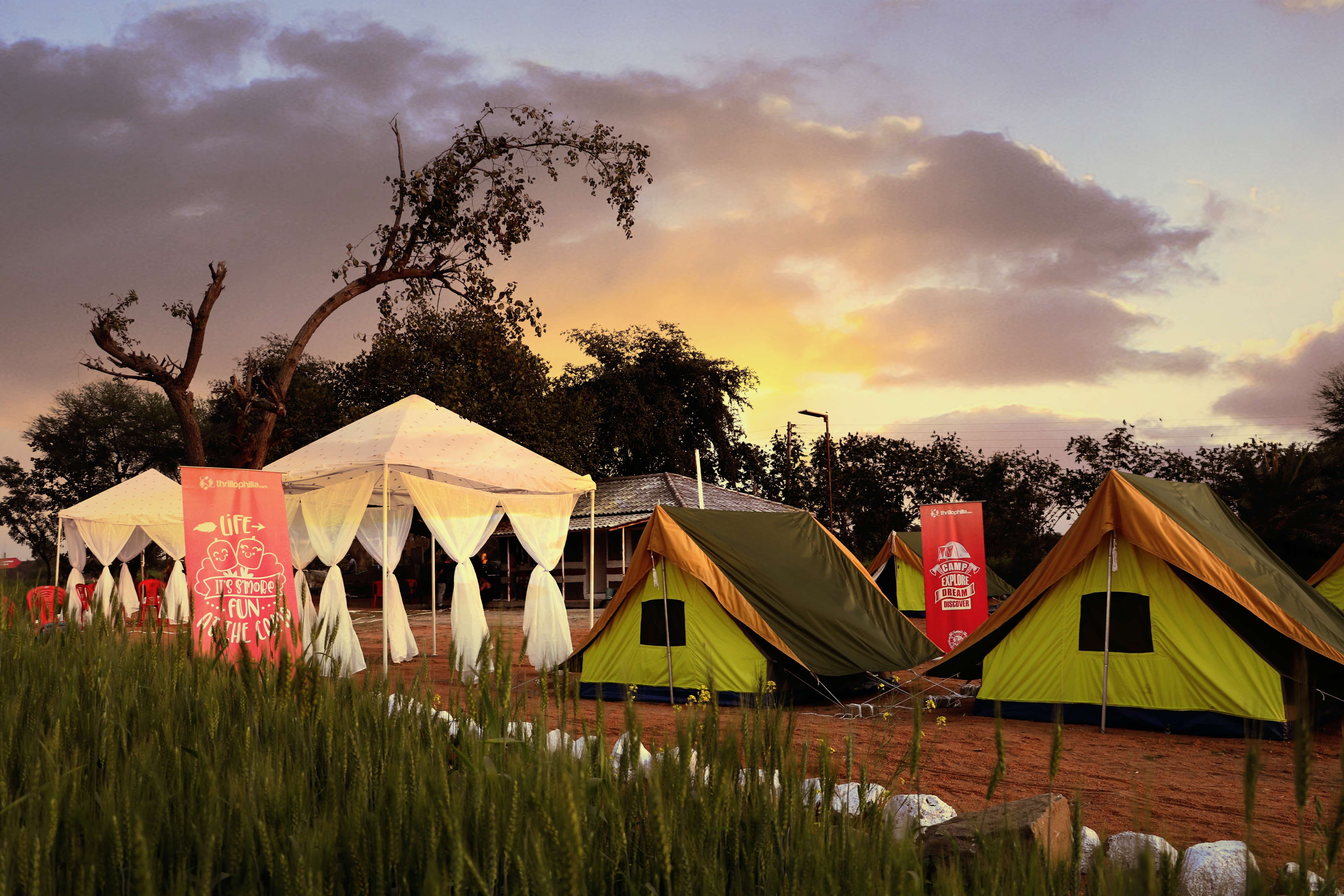 Camping near Betwa River, Orchha Flat 20% off