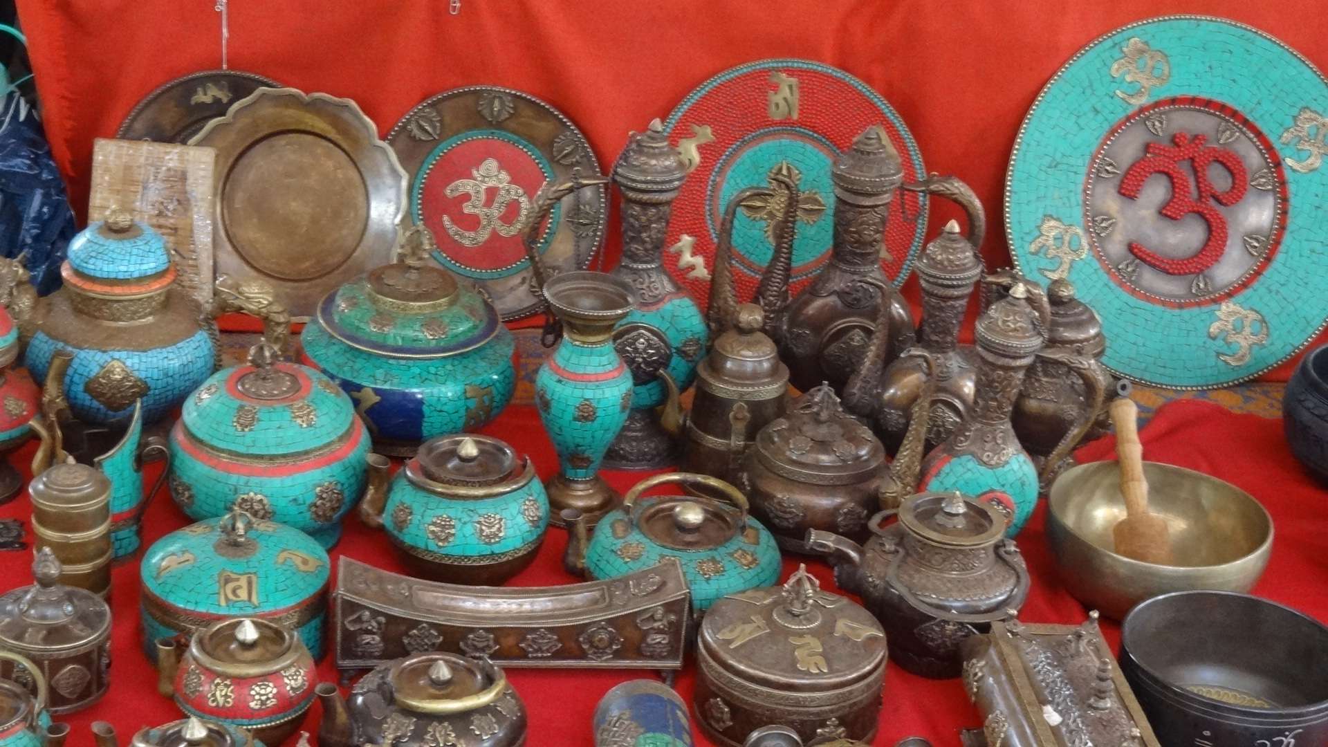 Tibetan Market on Baga Road