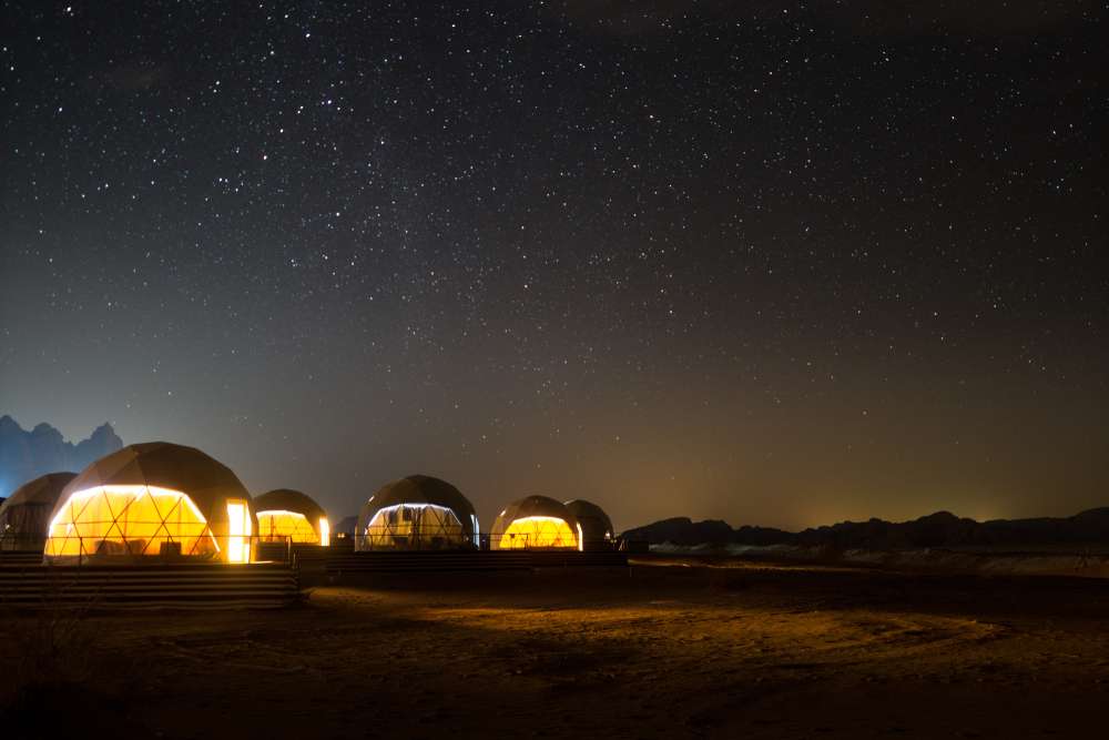 Luxury Camping in Wadi Rum