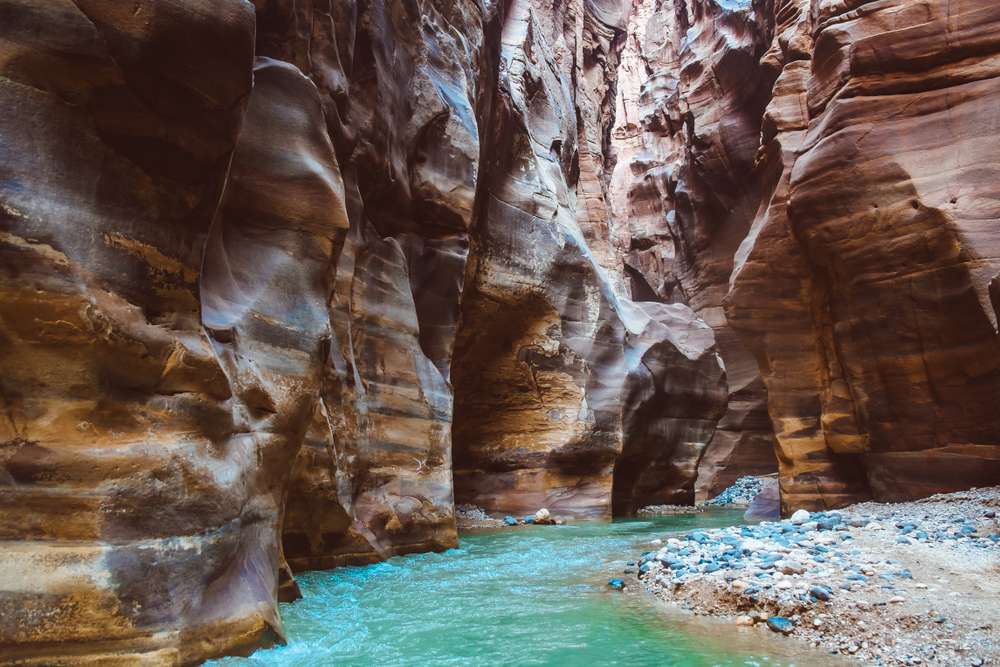 Canyoning in Wadi Mujib - At 410m Below Sea Level