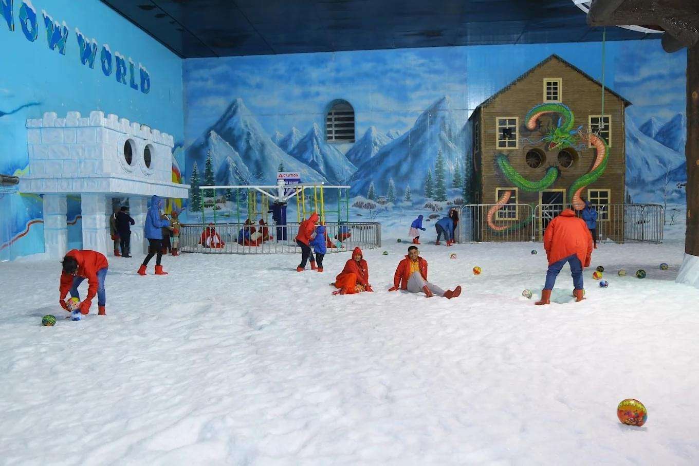 Chill Out At Snow World